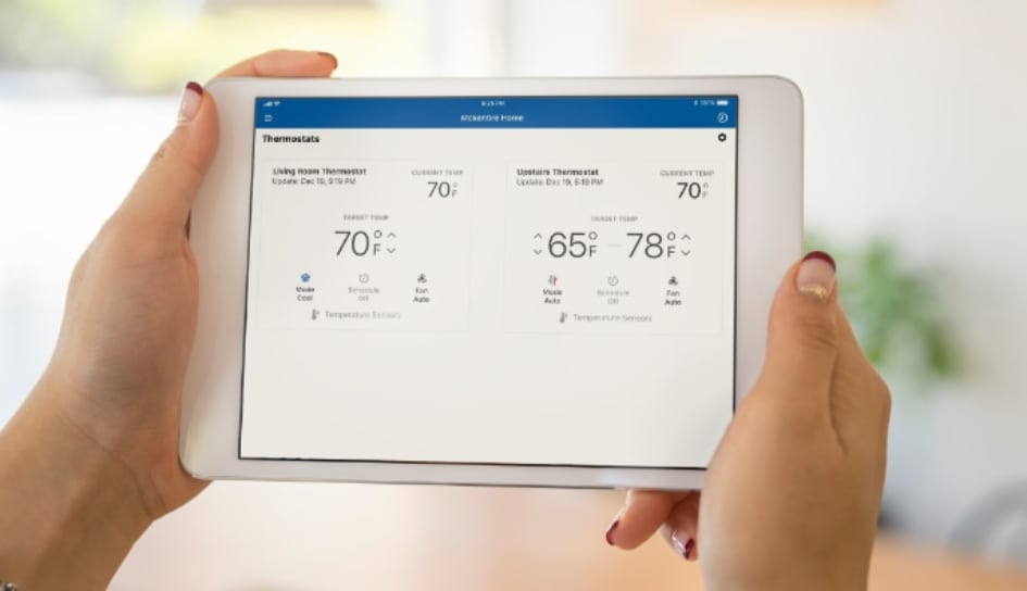 Thermostat control in Las Vegas